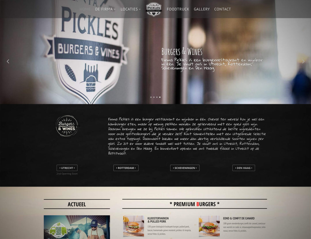 Firma Pickles Website