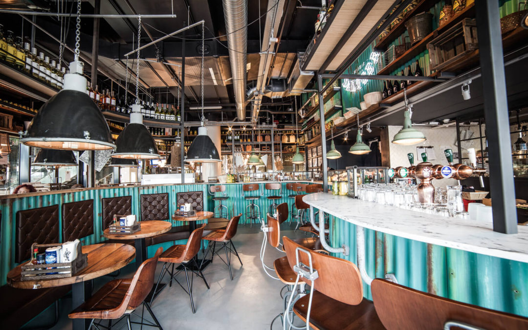 Fishbar Saltzer Amsterdam CS | Interieur Ontwerp Bar – Restaurant
