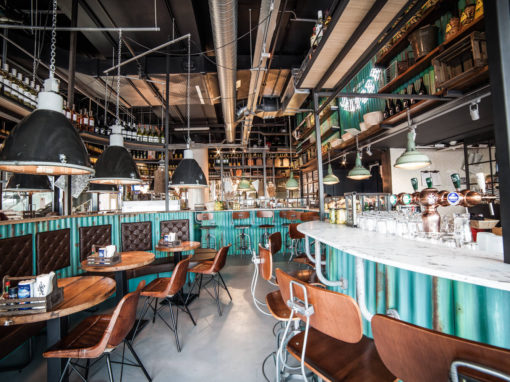 Fishbar Saltzer Amsterdam CS | Interieur Ontwerp Bar – Restaurant
