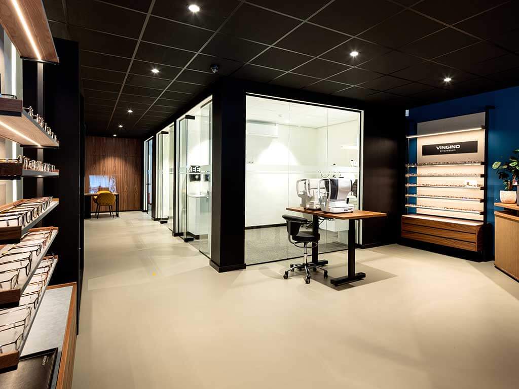 Lafeber Interieur ontwerp Opticien